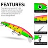 Floating Fishing Lure 9.5cm 8.5g 3d Eyes Artificial Bait Floating Minnow Lure Bionic Hard Bait Fishing Lure - 3 of 4