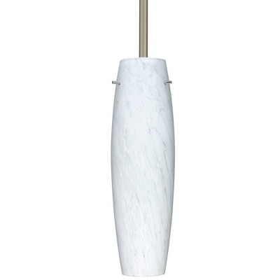 Besa Lighting Tu Tu 1 - Light Pendant in  Satin Nickel