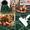GustoWave Washable Christmas Area Rug Indoor Floor Cover for Xmas Holiday Decoration, Green - 3 of 4
