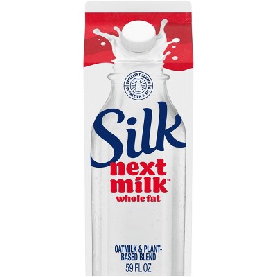 Silk Nextmilk Whole Fat Oat and Plant-Based Blend Milk - 59 fl oz