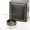 Jewelry Avalanche Whiskey Barrel & Deer Antler Inlay Mens Tungsten Carbide Wedding Band, Comfort-fit, Pipe Cut - 2 of 3