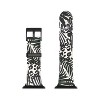 Marta Barragan Camarasa Wild abstract jungle on black 42mm/44mm Black Apple Watch Band - Society6 - 3 of 3