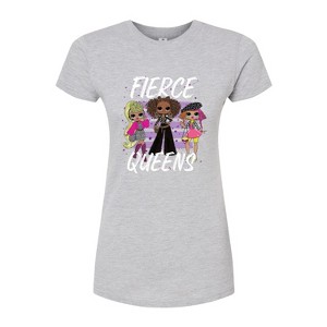 Women's - LOL Surprise! - Fierce Queens Fitted Graphic T-Shirt - 1 of 3