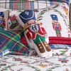 Festive Nutcracker Shaped Figure 18" Pillow - Levtex Home - 2 of 3