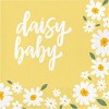 Creative Converting Sweet Daisy Baby Plates and Napkins Set 8ct - 4 of 4