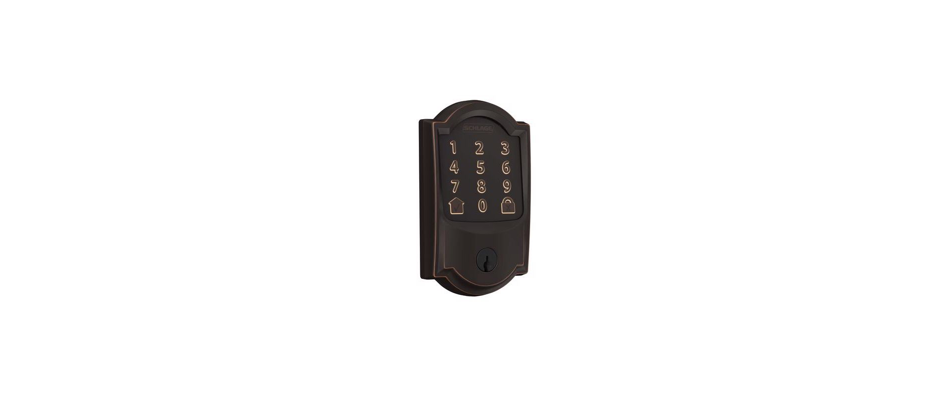 Schlage Encode Aged Bronze Metal Wifi Deadbolt