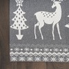 Nourison Christmas 2' x 3' Holiday Non-Skid Indoor Rug - 4 of 4