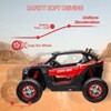 2-Seater 24V Ride-On UTV – Powerful 4WD Electric Car for Kids with Remote Control, Shock Absorbers, Leather Seats, Music & Lights - 4 of 4