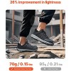 VEVOR Steel Toe Shoes for Men, US Size 11, Men’s Cushion Sport Safety Toe Athletic Work Shoe, Indestructible Safety Sneakers Lightweight, Black - 4 of 4