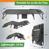 Wakeman Outdoors Camping Cot with Cushion - 3 of 4