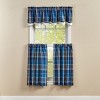Park Designs Rainy Lake Lined Layered Valance 72” x 16” - 2 of 3