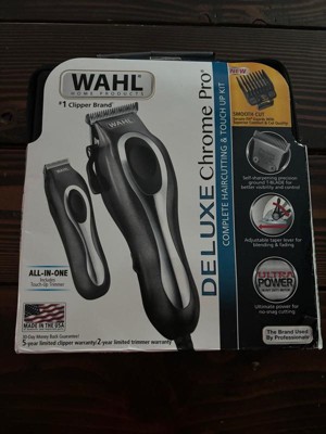 Cortadora shops de cabello wahl deluxe chrome pro