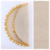 REGALWOVEN Polyester Heat Resistant Wipeable Placemats 15 x 15 Inch 6 Pcs - 2 of 4