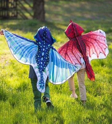 HearthSong Polyester Dragon Wings for Kids' Dress Up Imaginative Play