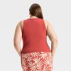 Women's Slim Fit Knit Tank Top - A New Day™ - 2 of 4