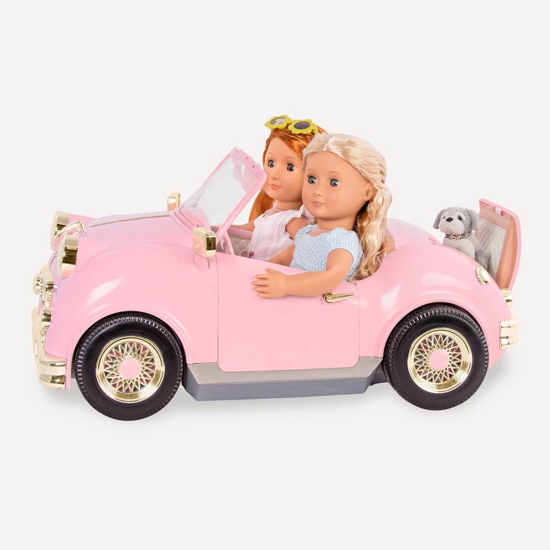 Our Generation In the Driver Seat Cruiser - Pink Convertible for 18&#34; Dolls, 3 of 10