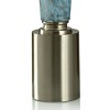 Modern Brushed Steel Urmila Floor Lamp Blue - StyleCraft - 3 of 3