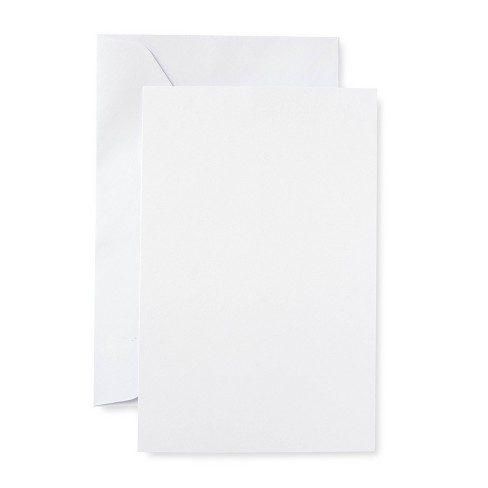 Heavyweight White Blank Cards With White Envelopes 5x 7 Pack  Of 20 Greeting Cards Blank Cards And Envelopes Printable Note Cards With  Corresponding Envelopes (20 Pack)… : Office Products