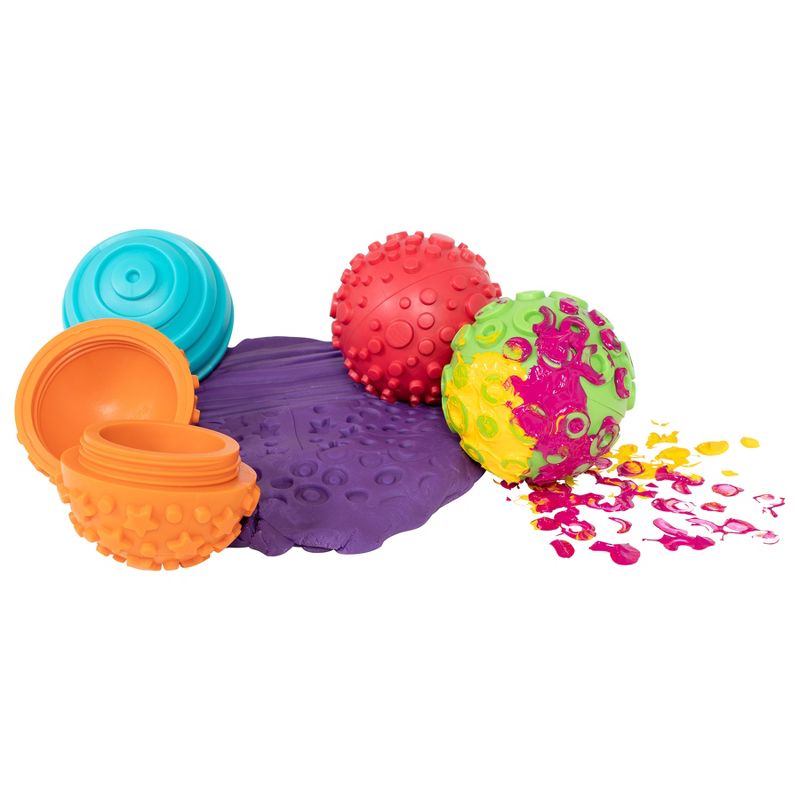 Ready 2 Learn Paint and Dough Texture Spheres, 4 Per Set, 3 Sets, 5 of 8