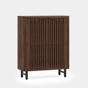 Tribesigns 6-Tier Shoe Cabinet with Louvered Doors - 1 of 4
