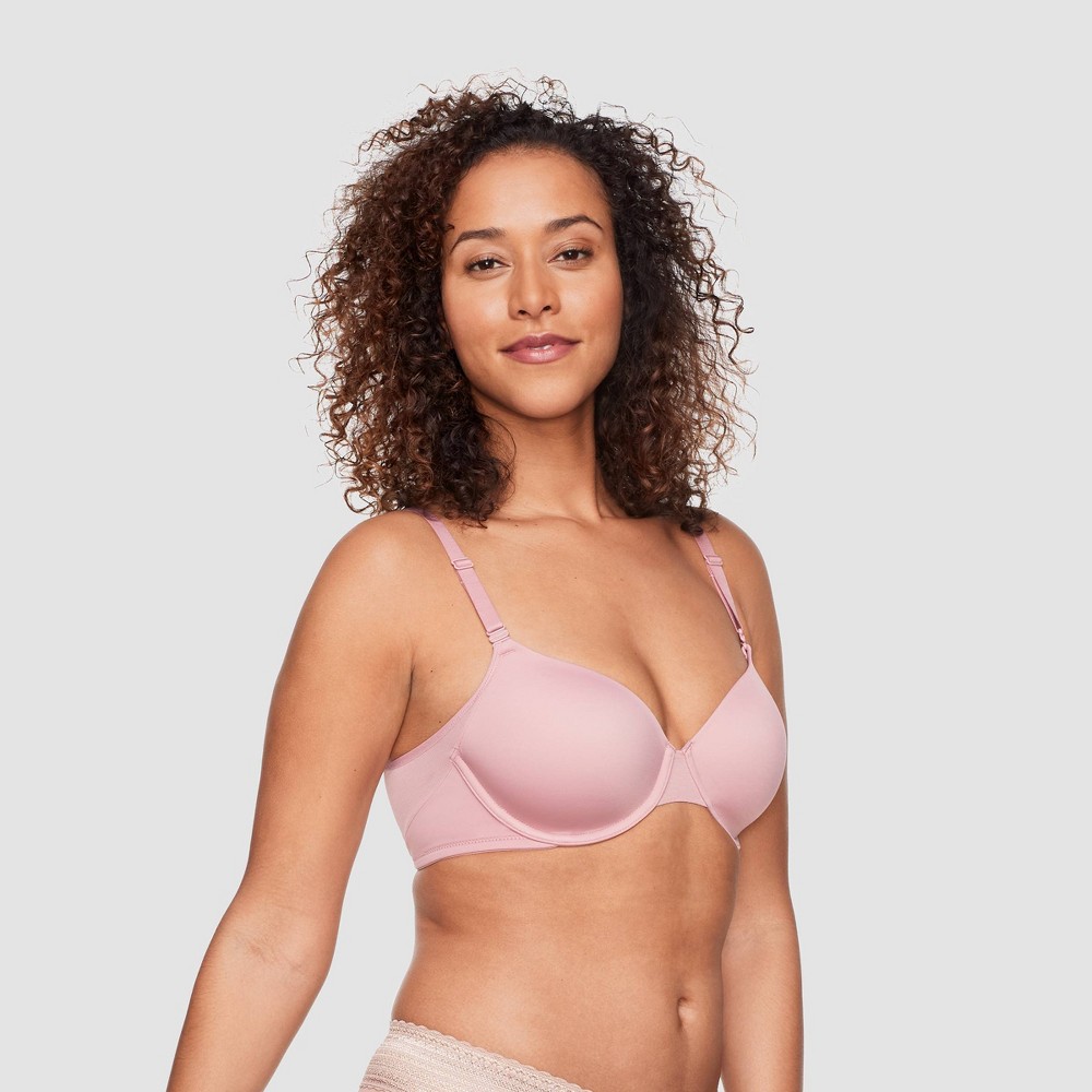 Simply Perfect by Warner's Women's Underarm Smoothing Mesh Underwire Bra - Sunset Blush 38B