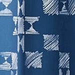 blue-white patchwork