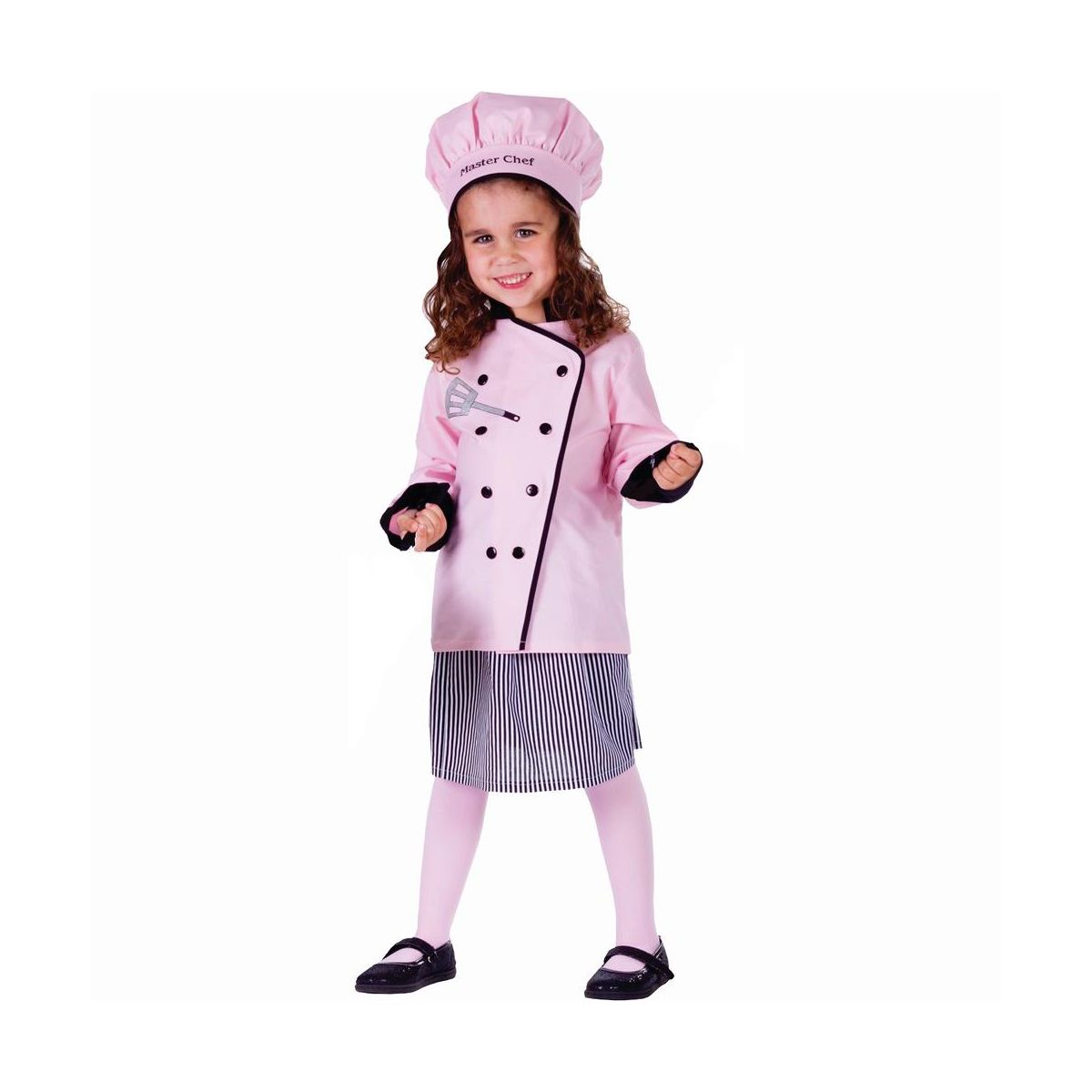 Dress Up America Chef Costume - Girls Master Chef Costume Set
