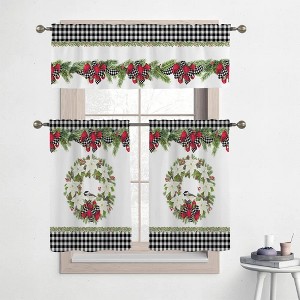 Laural Home Christmas Trimmings 3-Pc. Kitchen Tier Set - 1 of 2