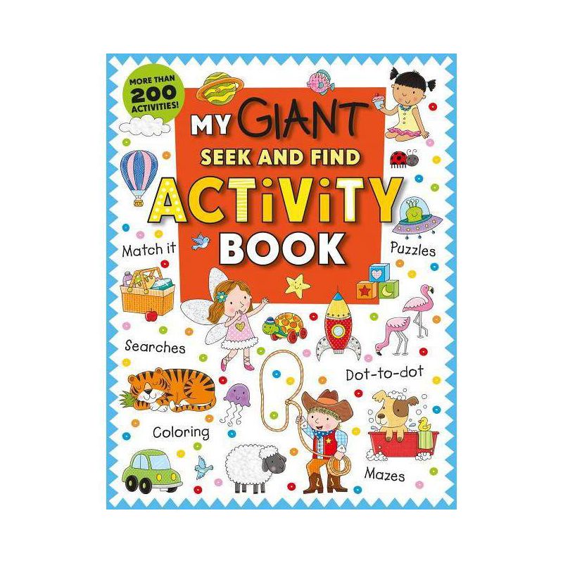 My Giant Seek-And-Find Activity Book - by  Roger Priddy (Paperback), 1 of 2