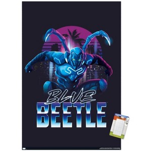 Trends International DC Comics Movie Blue Beetle - City Unframed Wall Poster Prints - 1 of 4