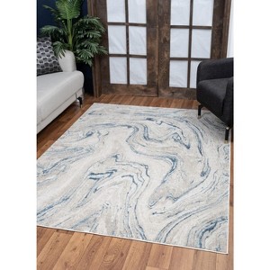 Okak Modern Elegance Turkey Carpet Area Rug for Living Room,Bedroom,All Size Indoor Easy-to-maintain Carpet - 1 of 4