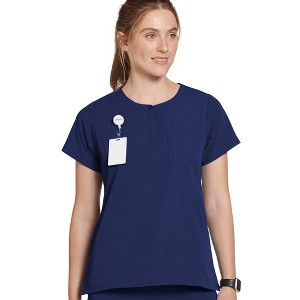 Jockey Women's Henley Scrub Top - 1 of 4