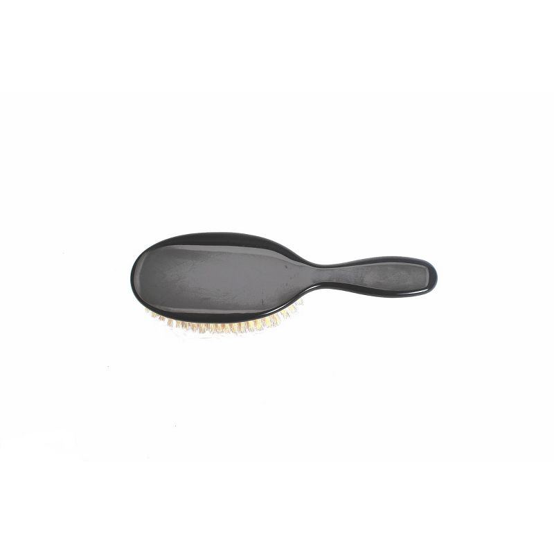 Bass Brushes Elite Series Shine & Condition Hair Brush with Ultra-Premium Natural Bristle High Polish Acrylic Handle, 2 of 6