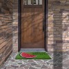 30" Welcome Summer Watermelon Coir Doormat - 2 of 3