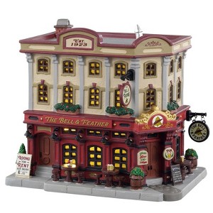 Lemax LED Multicolored Bell & Feather Christmas Village 7 in. (Case of 4) - 1 of 1