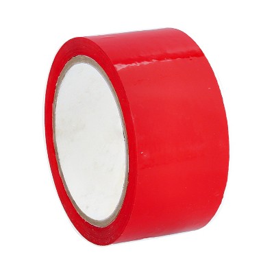 PSBM 36 Rolls Red Carton Sealing Tape 2" x 110 Yards for Packing, Shipping or Moving boxed, 2 Mil