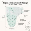 3pk Soothe Baby Swaddle 0-6 Months, Organic Baby Swaddle Sleep Sacks, Newborn, Infant Swaddle Sack - 2 of 4