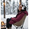 FAAYFIAN Foldable Faux Fur Ear Muffs with Bow for Winter Women Warm Fuzzy Earmuffs Outdoor Ear Warmer - 3 of 4