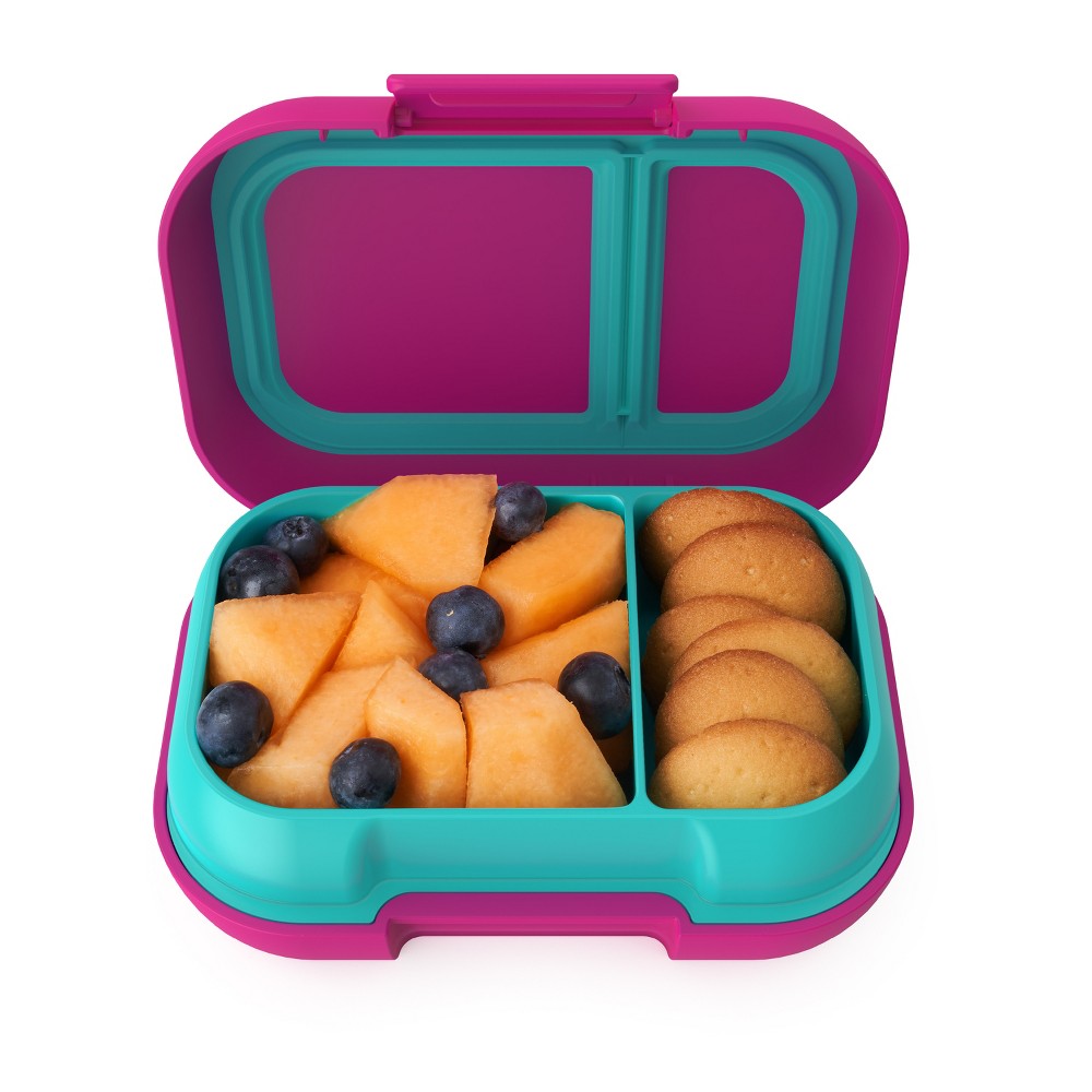 Photos - Food Container Bentgo Kids' Snack Leak-proof Storage Container Fuchsia/Teal