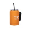 Five Nights At Freddy's Freddy Brown 30 Oz Double Wall Stainless Steel Tumbler With Handle - 3 of 4