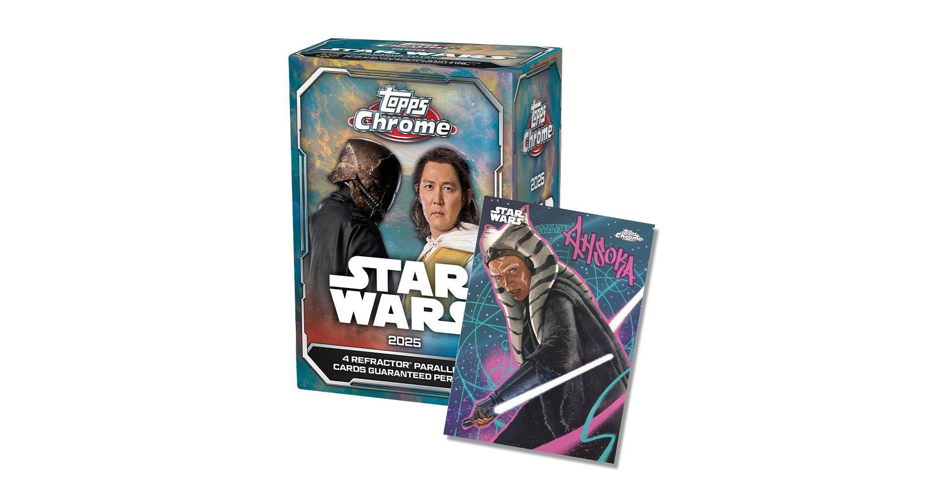 2025 Topps Chrome Star Wars Trading Card Value Box
