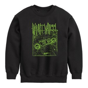 Boys' - Hot Wheels - Halloween Graphic Long Sleeve Fleece Sweatshirt - 1 of 4