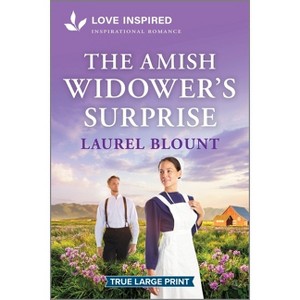 The Amish Widower's Surprise - (Hickory Springs Amish) Large Print by  Laurel Blount (Paperback) - 1 of 1