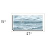 HomeRoots Three Sailboats White Framed Print Wall Art - 3 of 4