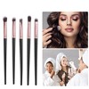 Unique Bargains Makeup Brush Set Concealer Blush Plastic Metal Handle 10 Pcs - 2 of 4