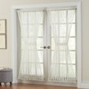 BrylaneHome BH Studio Sheer Voile Door Panel With Tiebacks - image 4 of 4