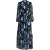 Lands' End Women's Chiffon Tiered Long Sleeve Maxi Dress - 3 of 4