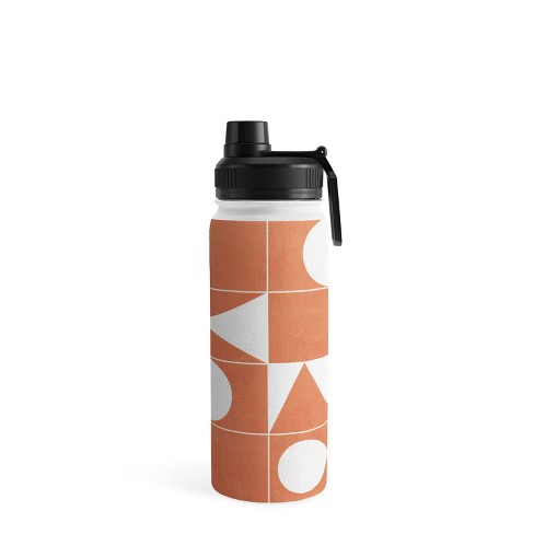 Thermos Funtainer Vacuum Insulated Stainless Steel Bottle, Geometric, 16 oz  