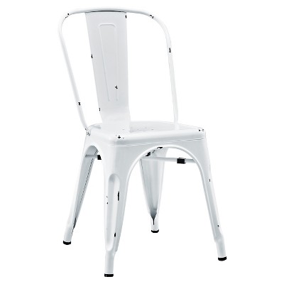 white metal chairs target