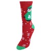 Gold Medal Women's 2 Pack Butter and Flat Knit Holiday Sock Combo Set - 2 of 3